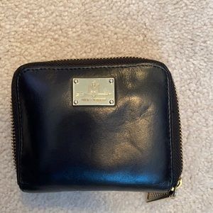 Rebecca Minkoff black leather wallet